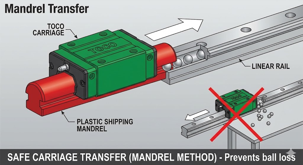 Toco safe carriage transfer